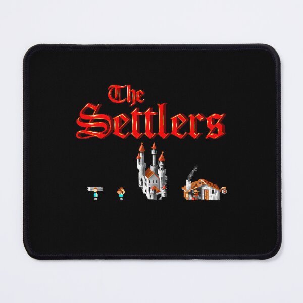Item preview, The Settlers Pixel Castle And Workers designed and sold by MaslinCasgrain1.