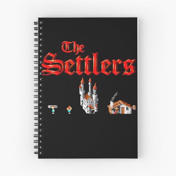 Item preview, The Settlers Pixel Castle And Workers designed and sold by MaslinCasgrain1.