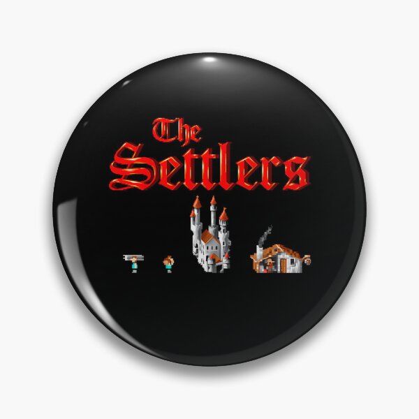 Item preview, The Settlers Pixel Castle And Workers designed and sold by MaslinCasgrain1.
