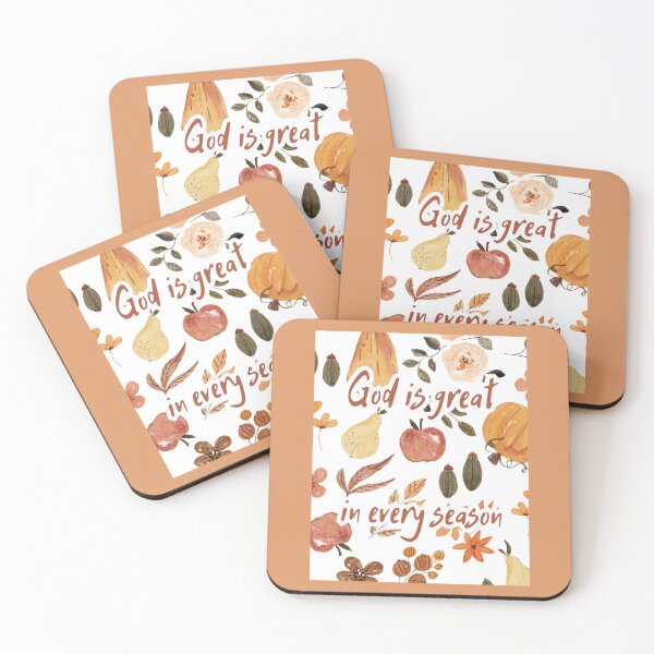 Item preview, God Is Great in Every Season – Autumn Harvest Faith Design designed and sold by cosmea.