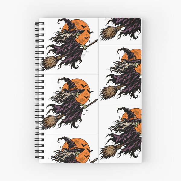 Item preview, Halloween The witch flying by the moon designed and sold by RobertMartinArt.
