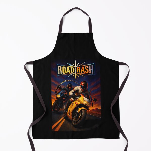 Item preview, High Speed Motorcycle Racers Iron Chain Battle Highway Sunset designed and sold by JulesChretien.