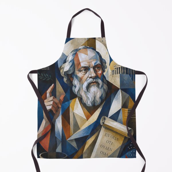 Item preview, Ancient Greek Philosopher Socrates Painting - Philosophy and Reason designed and sold by GalleryKauffeld.