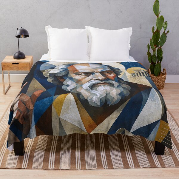 Item preview, Ancient Greek Philosopher Socrates Painting - Philosophy and Reason designed and sold by GalleryKauffeld.