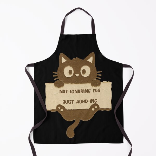 Item preview, Not Ignoring You Just ADHD-ing. Funny ADHD Cat designed and sold by T-version.