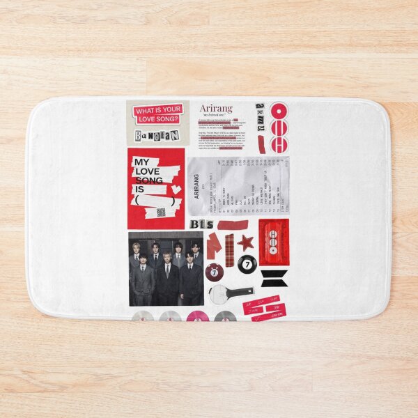Item preview, BTS Arirang Album Receipt Tracklist Aesthetic Graphic designed and sold by Palette & Hue.
