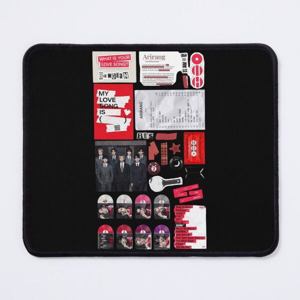 Item preview, BTS Arirang Album Receipt Tracklist Aesthetic Graphic designed and sold by Palette & Hue.