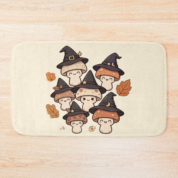 Item preview, Cute Witch Mushrooms Halloween Party designed and sold by Artistprinter.