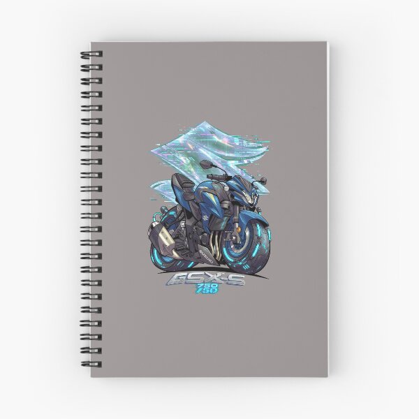 Item preview, Chibi Suzuki GSX-S 750 Motorcycle & Logo Art-16 designed and sold by MichaelMayers.