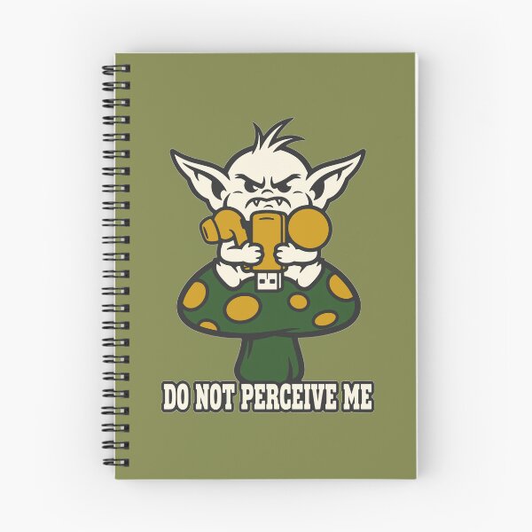 Item preview, Do Not Perceive Me Goblin Core Funny Fantasy Meme designed and sold by KungPowUnicorn.