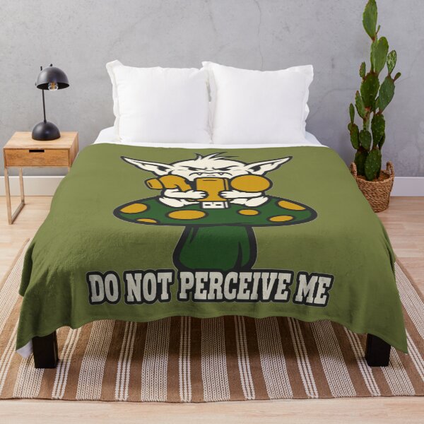 Item preview, Do Not Perceive Me Goblin Core Funny Fantasy Meme designed and sold by KungPowUnicorn.