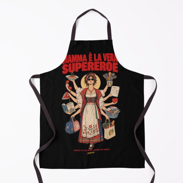 Item preview, Italian Mamma Supereroe - Pasta Art designed and sold by BRTHRCNK01.