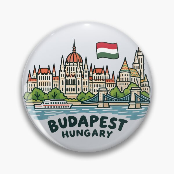 Item preview, Budapest Hungary Cute City designed and sold by HowToCanadian.