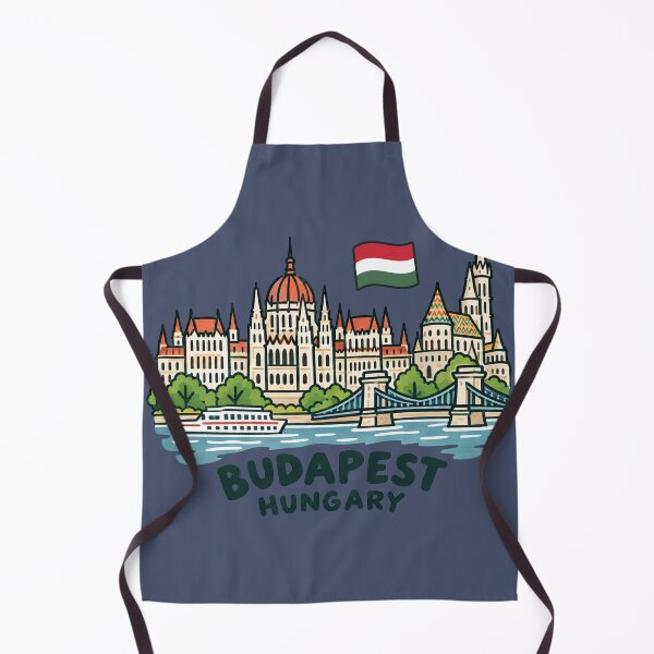 Item preview, Budapest Hungary Cute City designed and sold by HowToCanadian.