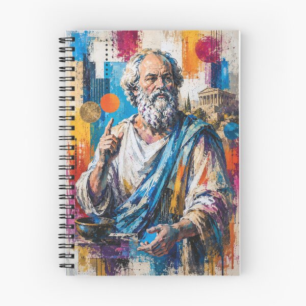 Item preview, Socrates – Ancient Greek Philosopher Painting designed and sold by GalleryKauffeld.