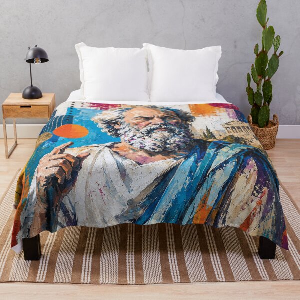 Item preview, Socrates – Ancient Greek Philosopher Painting designed and sold by GalleryKauffeld.