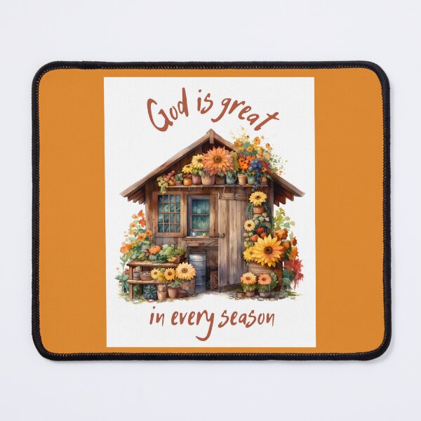 Item preview, God Is Great in Every Season – Autumn Harvest Faith Design designed and sold by cosmea.