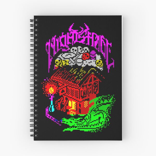 Item preview, Nightshade Pixel Haunted House designed and sold by KariDeserres.