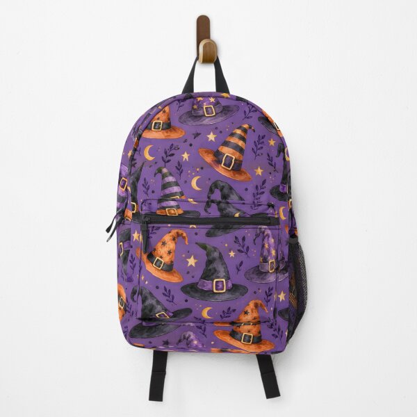 Item preview, Watercolor Witch Hats Halloween Seamless Pattern designed and sold by blankTeeShirt.