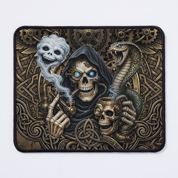 Item preview, Celtic Steampunk Grim Reaper designed and sold by nicky2342.