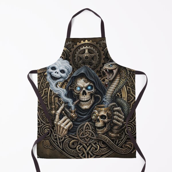 Item preview, Celtic Steampunk Grim Reaper designed and sold by nicky2342.