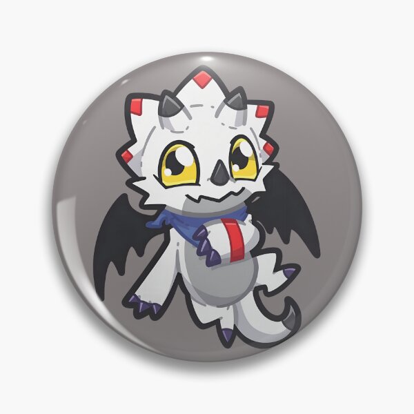 Item preview, Chibi White Dragon Creature with Wings Scarf Cute-80 designed and sold by MichaelMayers.