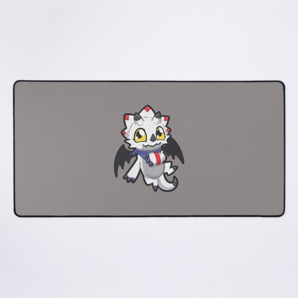 Item preview, Chibi White Dragon Creature with Wings Scarf Cute-80 designed and sold by MichaelMayers.