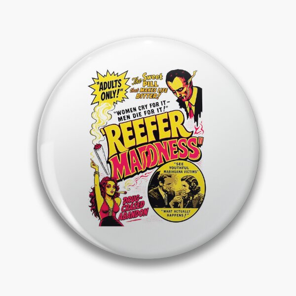 Item preview, Reefer Madness Retro Poster Parody designed and sold by BalanceWithSara.