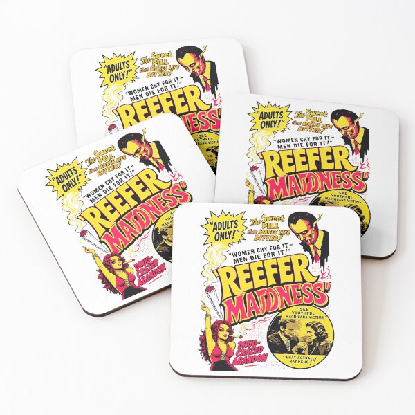 Item preview, Reefer Madness Retro Poster Parody designed and sold by BalanceWithSara.