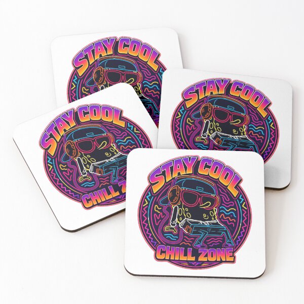 Item preview, Stay Cool Chill Zone Retro Graphic designed and sold by BalanceWithSara.