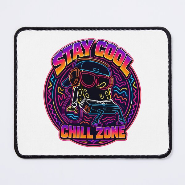 Item preview, Stay Cool Chill Zone Retro Graphic designed and sold by BalanceWithSara.