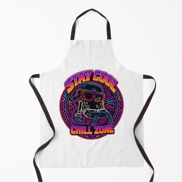 Item preview, Stay Cool Chill Zone Retro Graphic designed and sold by BalanceWithSara.