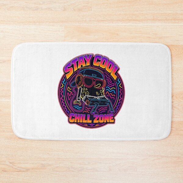 Item preview, Stay Cool Chill Zone Retro Graphic designed and sold by BalanceWithSara.
