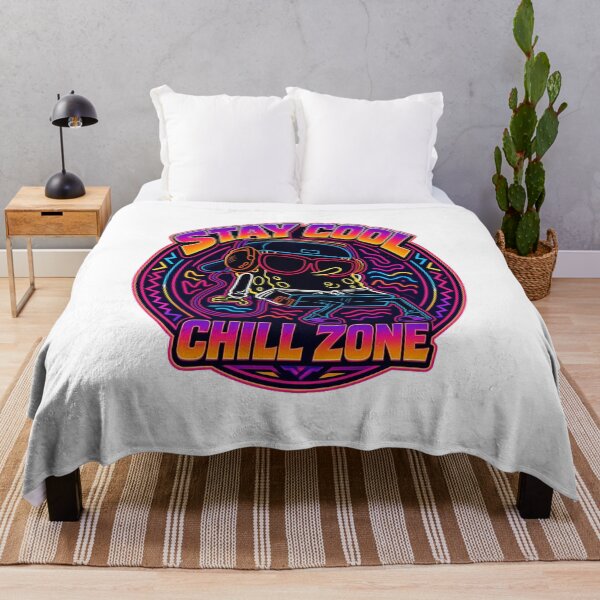 Item preview, Stay Cool Chill Zone Retro Graphic designed and sold by BalanceWithSara.