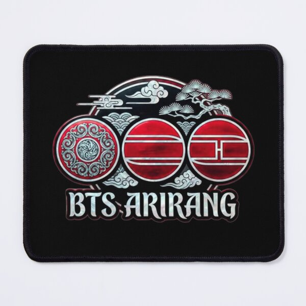 Item preview, BTS Arirang Traditional Mother Of Pearl Ornament Graphic designed and sold by Palette & Hue.