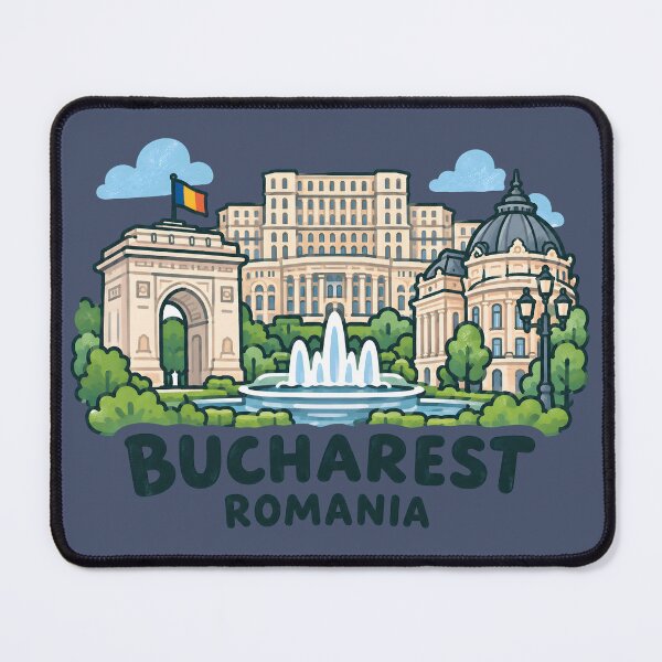 Item preview, Bucharest Romania Cute City designed and sold by HowToCanadian.