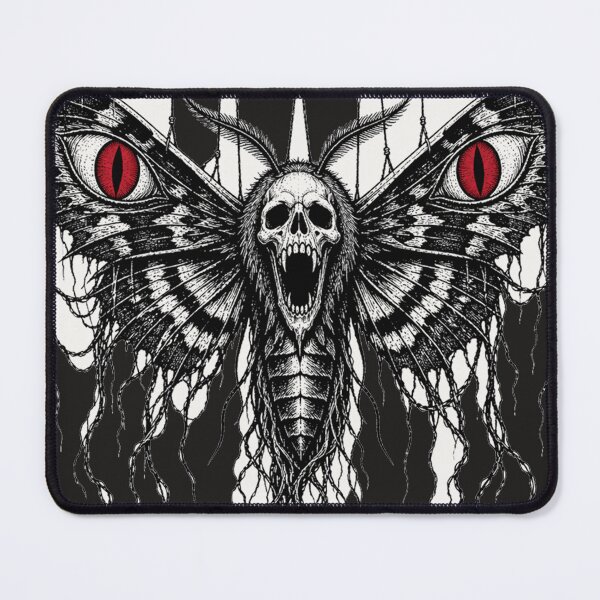 Item preview, Death Moth Eclipse Eldritch Occult Rune Art designed and sold by CoreThread..