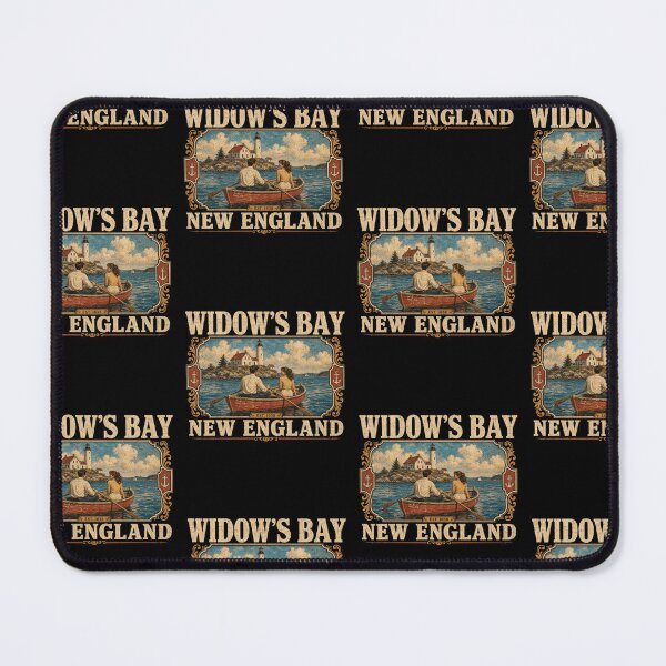 Item preview, Widows Bay New England Vintage Lighthouse Rowboat Coastal Nautical Graphic designed and sold by GiftsProShop.
