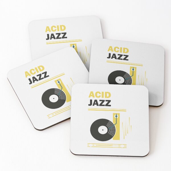 Item preview, Acid Jazz Vinyl Record Player Retro Music Lover Graphic designed and sold by THE MODA STEREO.