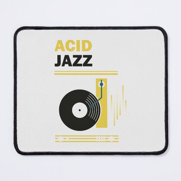 Item preview, Acid Jazz Vinyl Record Player Retro Music Lover Graphic designed and sold by THE MODA STEREO.