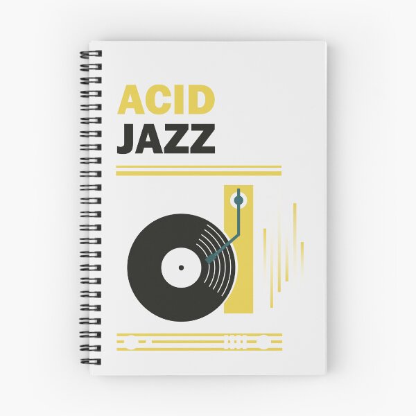 Item preview, Acid Jazz Vinyl Record Player Retro Music Lover Graphic designed and sold by THE MODA STEREO.