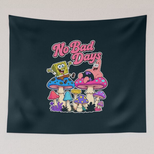 Item preview, No Bad Days Mushroom Cartoon designed and sold by BalanceWithSara.