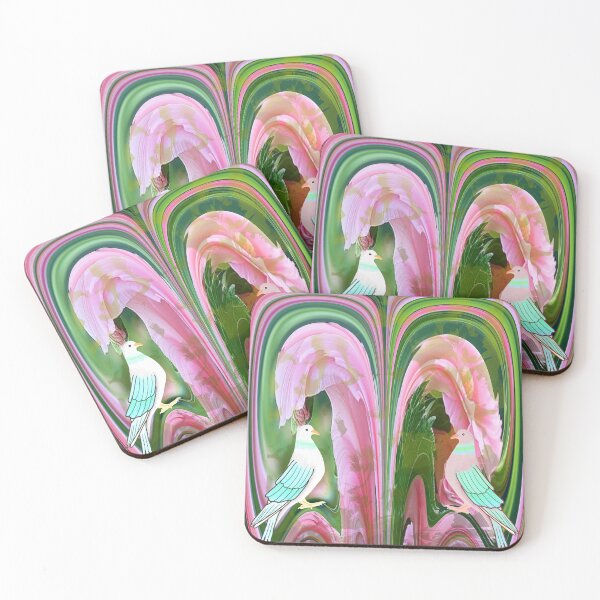 Item preview, Birds of Paradise Abstract Garden designed and sold by MigWhimsy.