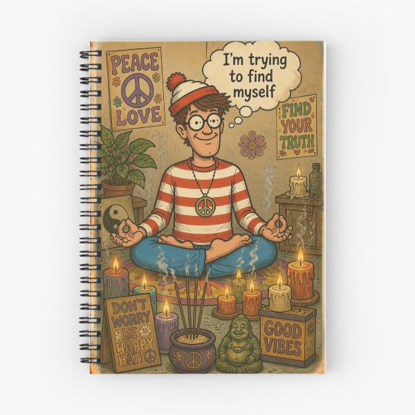 Item preview, Postal junto al mar: Waldo se encuentra a sí mismo designed and sold by halibutgoatramb.