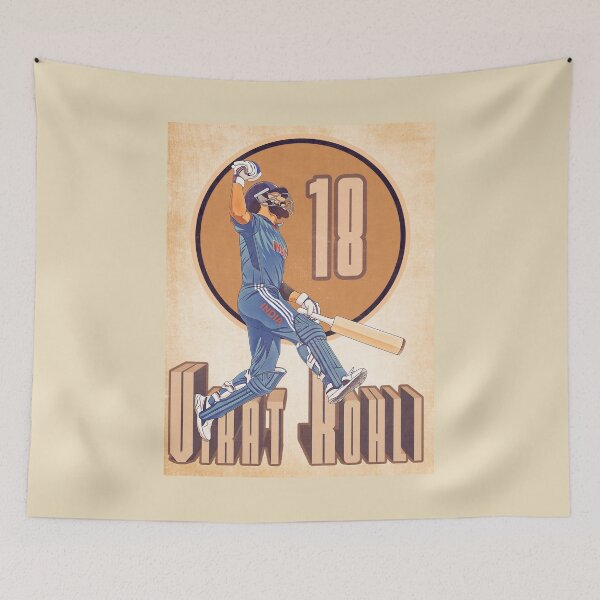 Item preview, Virat Kohli - Batsman - Retro T20 - Cricket Player designed and sold by GlimTig.
