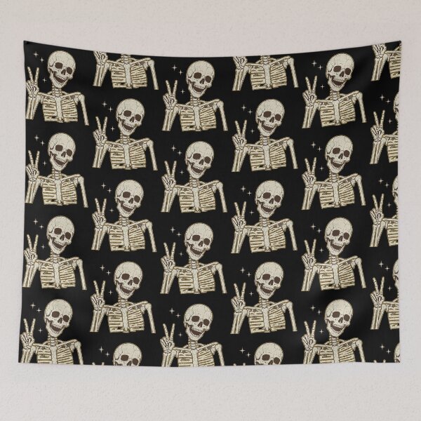 Item preview, Anti Political Skeleton Peace Sign Funny Sarcastic Ribs Graphic designed and sold by YasuoShop.