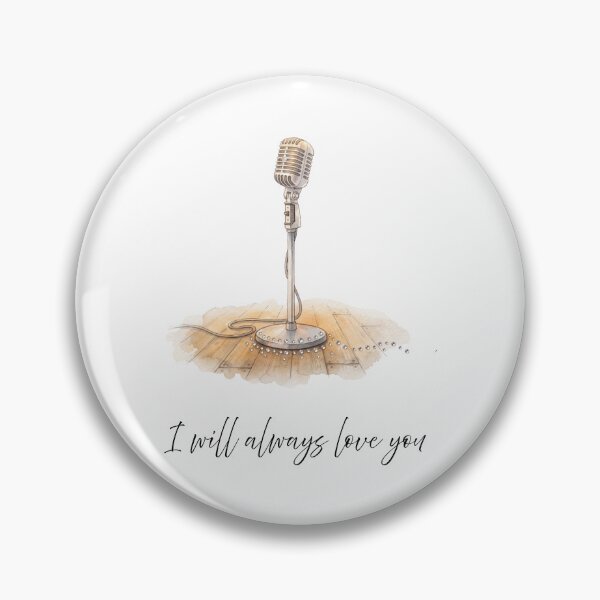 Item preview, I Will Always Love You Watercolour Art designed and sold by made by Golightly x.
