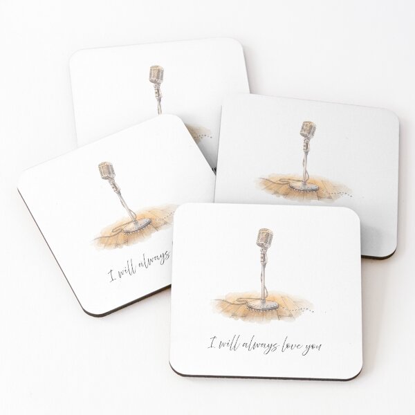 Item preview, I Will Always Love You Watercolour Art designed and sold by made by Golightly x.