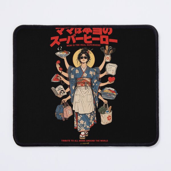 Item preview, Japanese Mama Superhero - Kimono rice bowl Art designed and sold by BRTHRCNK01.