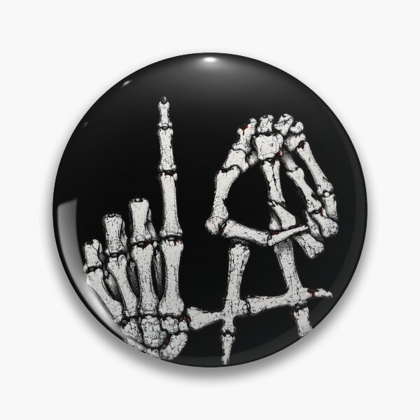 Item preview, Skeleton Hands Bone Typography designed and sold by Gescosper.